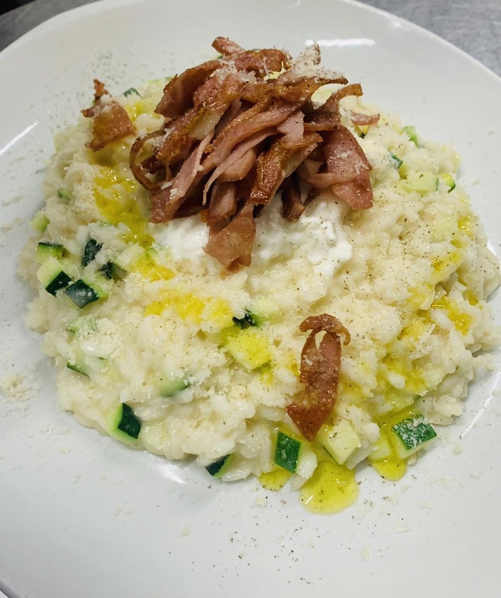 Risotto aux champignons et herbes fraîches