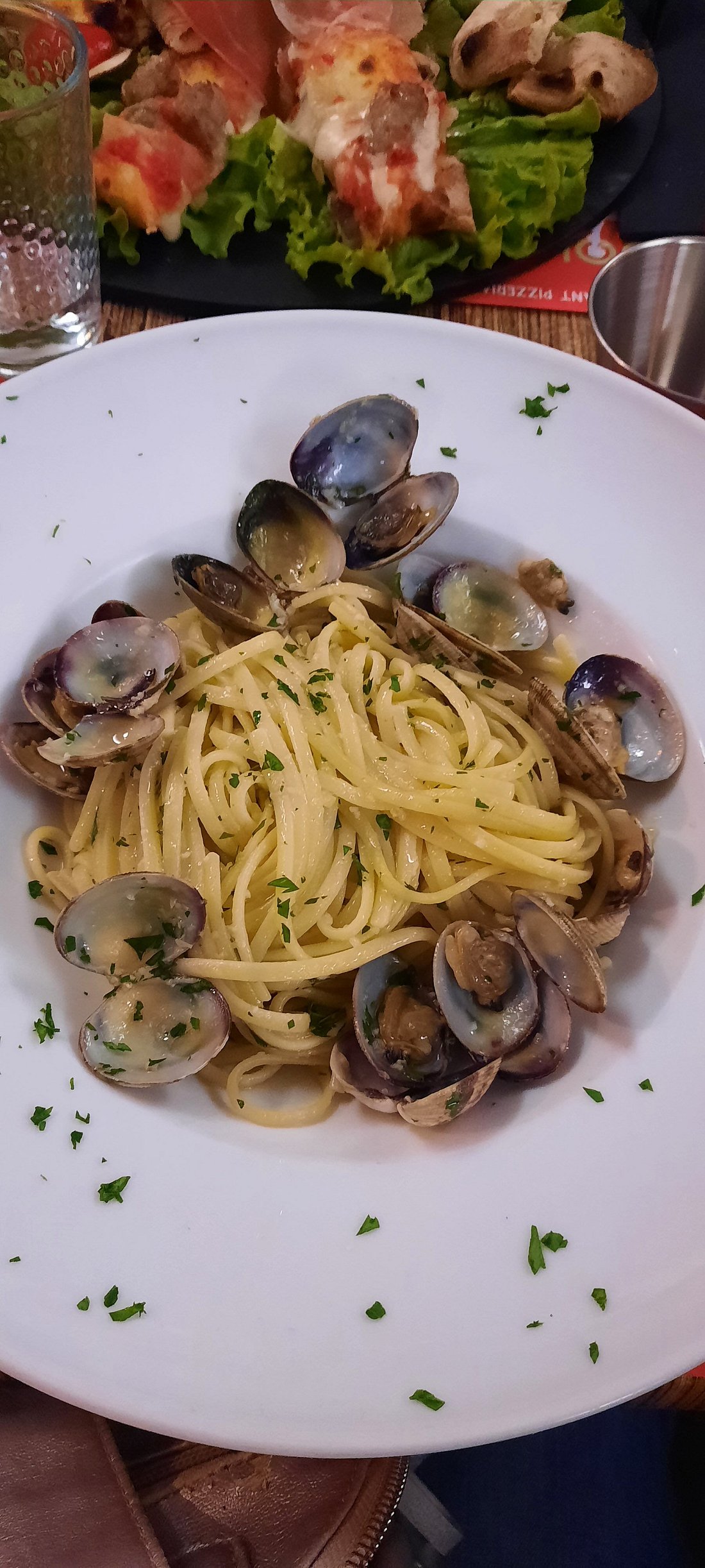 Spaghetti alle vongole aux fruits de mer